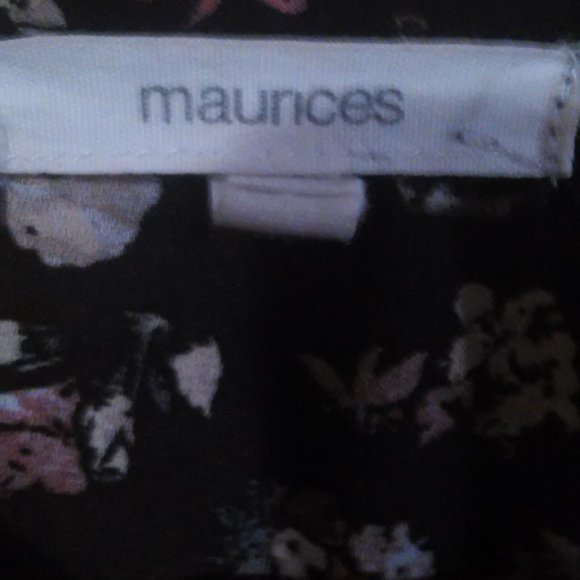 Maurices Semi-sheer Floral Print Jacket - Picture 4 of 6